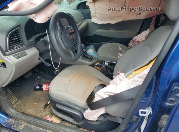 5NPD84LF0JH363291 2018 HYUNDAI ELANTRA Синий 