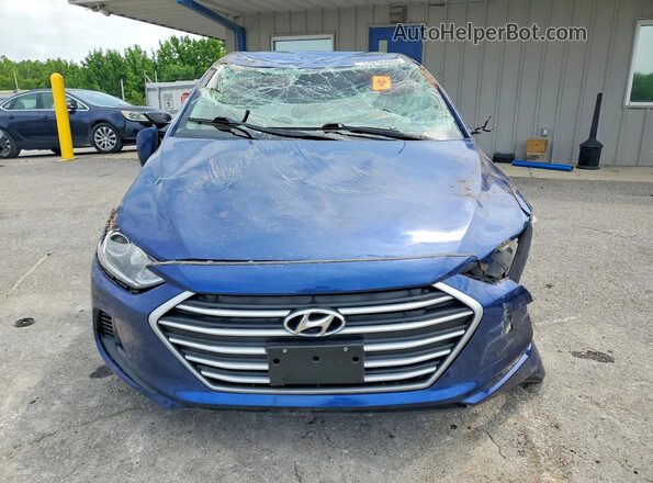 5NPD84LF0JH363291 2018 HYUNDAI ELANTRA Синий 