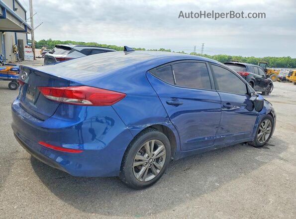 5NPD84LF0JH363291 2018 HYUNDAI ELANTRA Синий 