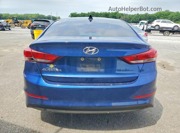 5NPD84LF0JH363291 2018 HYUNDAI ELANTRA Синий 