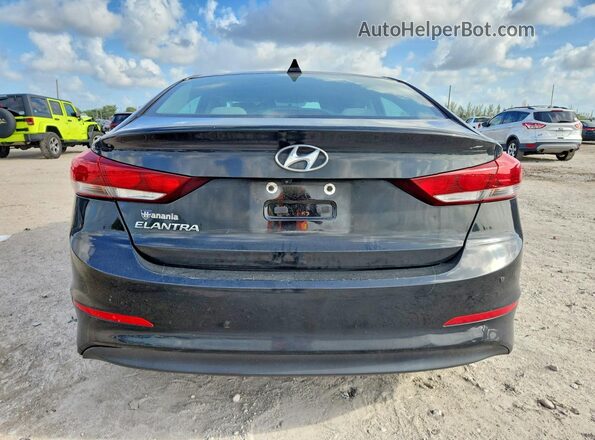 5NPD84LF0JH366577 2018 HYUNDAI ELANTRA Черный Вид сзади