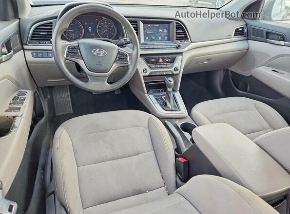 5NPD84LF0JH366577 2018 HYUNDAI ELANTRA Черный Вид панели приборов