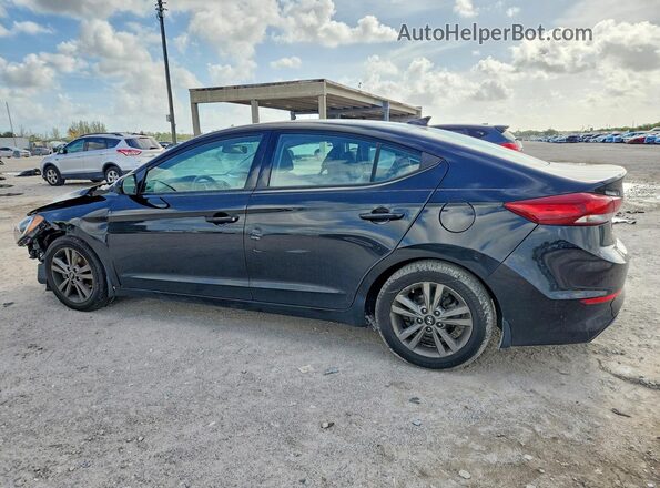 5NPD84LF0JH366577 2018 HYUNDAI ELANTRA Черный Задняя левая четверть
