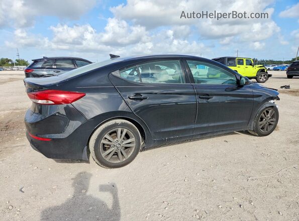 5NPD84LF0JH366577 2018 HYUNDAI ELANTRA Черный Задняя правая четверть