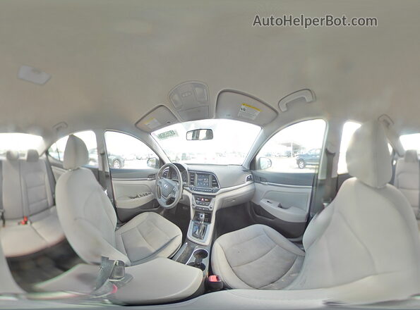 5NPD84LF0JH366577 2018 HYUNDAI ELANTRA Черный Панорамный вид салона 360°