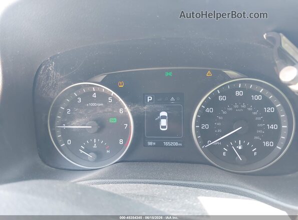 5NPD84LF0JH370693 2018 HYUNDAI ELANTRA Red Հետևի նստատեղերի տեսք