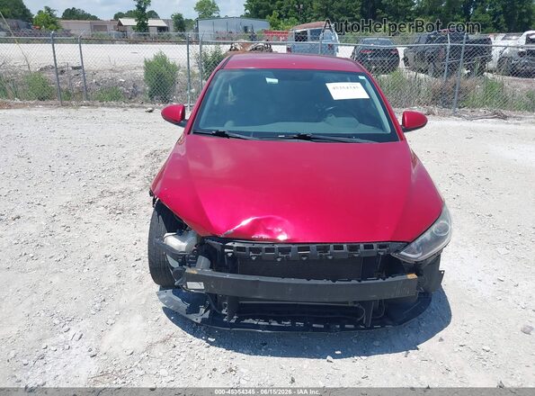 5NPD84LF0JH370693 2018 HYUNDAI ELANTRA Red Սարքավորումների վահանակի տեսք