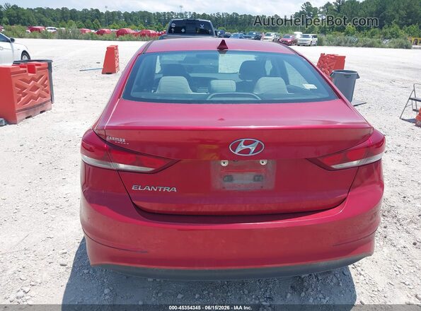 5NPD84LF0JH370693 2018 HYUNDAI ELANTRA Red 