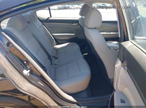 5NPD84LF0JH376946 2018 HYUNDAI ELANTRA Black Вид наклейки з VIN-кодом