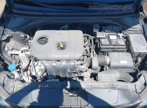 5NPD84LF0JH376946 2018 HYUNDAI ELANTRA Black Вид ззаду