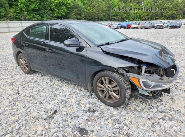 5NPD84LF0JH379054 2018 HYUNDAI ELANTRA Black 