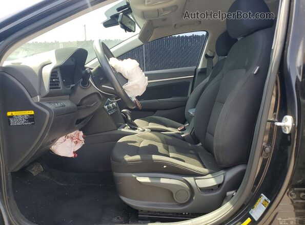 5NPD84LF0KH424804 2019 HYUNDAI ELANTRA Black Vista interior delantera