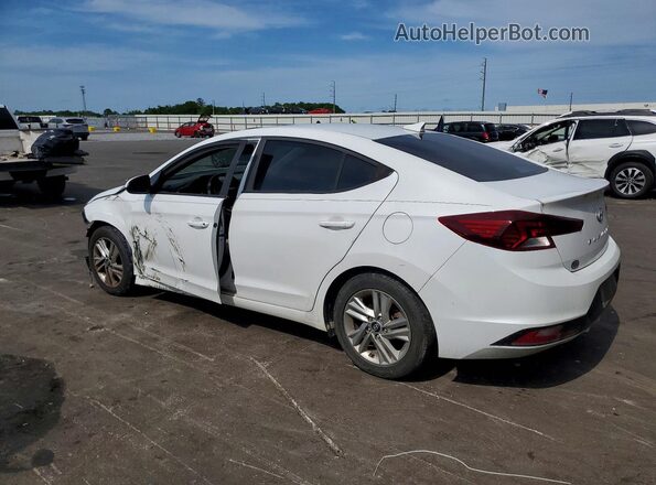 5NPD84LF0KH439495 2019 HYUNDAI ELANTRA White 
