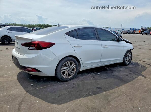 5NPD84LF0KH439495 2019 HYUNDAI ELANTRA White 
