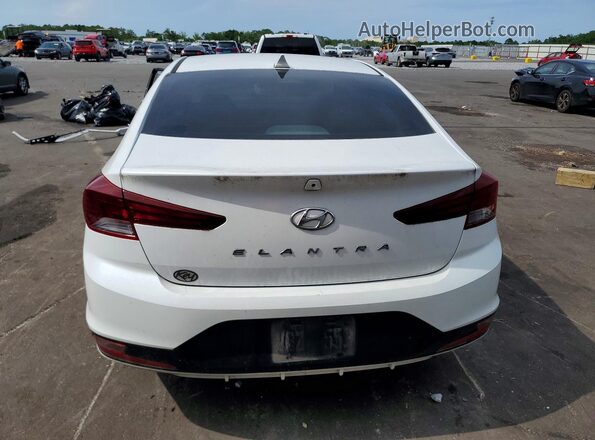 5NPD84LF0KH439495 2019 HYUNDAI ELANTRA White 