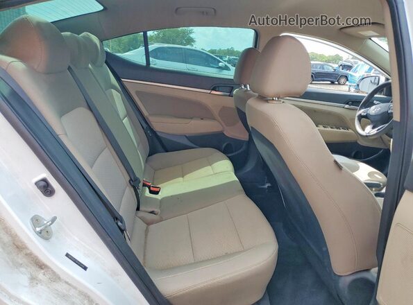 5NPD84LF0KH439495 2019 HYUNDAI ELANTRA White 