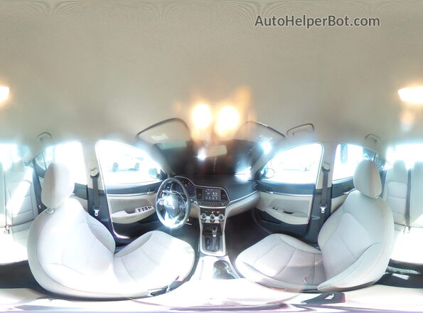 5NPD84LF0KH439495 2019 HYUNDAI ELANTRA White 