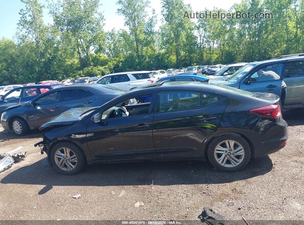 5NPD84LF0KH464784 2019 HYUNDAI ELANTRA Черный 