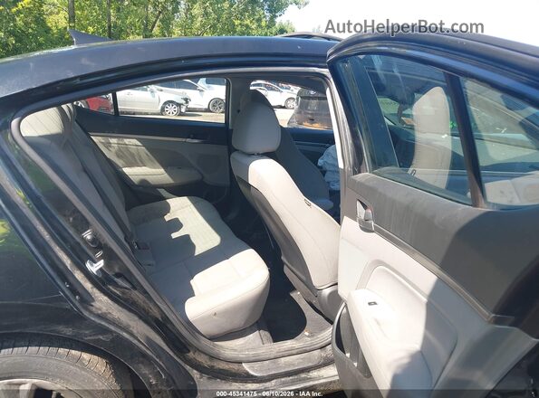 5NPD84LF0KH464784 2019 HYUNDAI ELANTRA Черный Вид наклейки с VIN-кодом