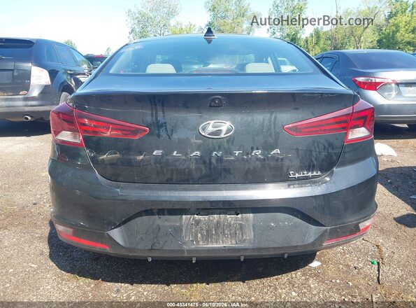 5NPD84LF0KH464784 2019 HYUNDAI ELANTRA Черный 