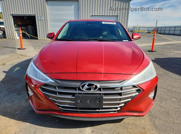 5NPD84LF0LH520501 2020 HYUNDAI ELANTRA Red Vista frontal