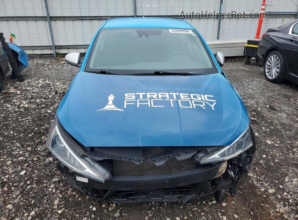 5NPD84LF0LH533488 2020 HYUNDAI ELANTRA Blue Вид спереду