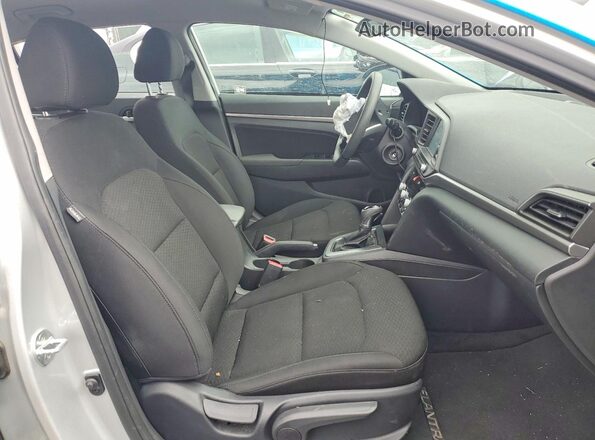 5NPD84LF0LH533488 2020 HYUNDAI ELANTRA Blue Вид салону спереду