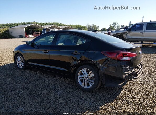 5NPD84LF0LH565292 2020 HYUNDAI ELANTRA Black Հետևի ձախ