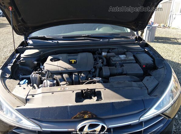 5NPD84LF0LH565292 2020 HYUNDAI ELANTRA Black Հետևի տեսք