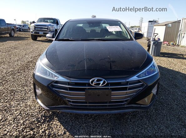 5NPD84LF0LH565292 2020 HYUNDAI ELANTRA Black Սարքավորումների վահանակի տեսք