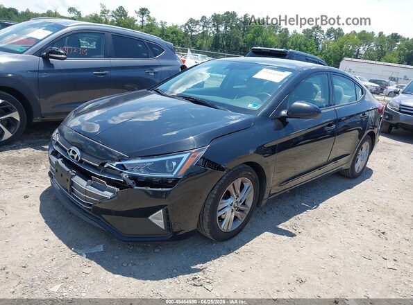 5NPD84LF0LH584991 2020 HYUNDAI ELANTRA Black Vista tres cuartos delantera izquierda