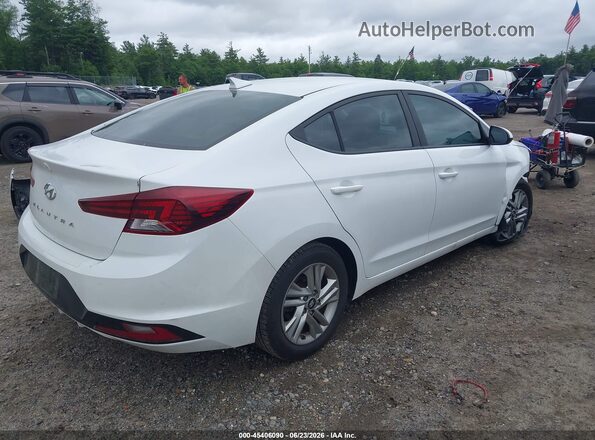 5NPD84LF0LH585848 2020 HYUNDAI ELANTRA White უკანა მარჯვენა