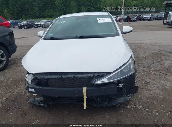 5NPD84LF0LH585848 2020 HYUNDAI ELANTRA White უკანა სალონის ხედი