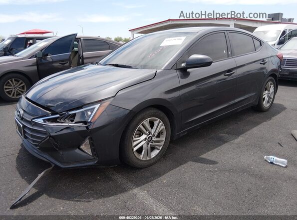 5NPD84LF0LH592248 2020 HYUNDAI ELANTRA Black Przód lewy