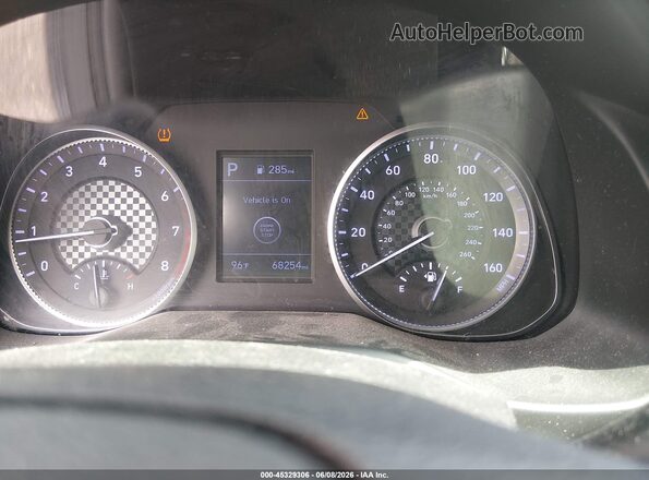 5NPD84LF0LH592248 2020 HYUNDAI ELANTRA Black Widok tylnych siedzeń