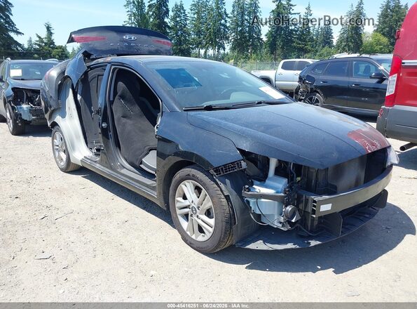 5NPD84LF0LH605483 2020 HYUNDAI ELANTRA Black Widok z przodu