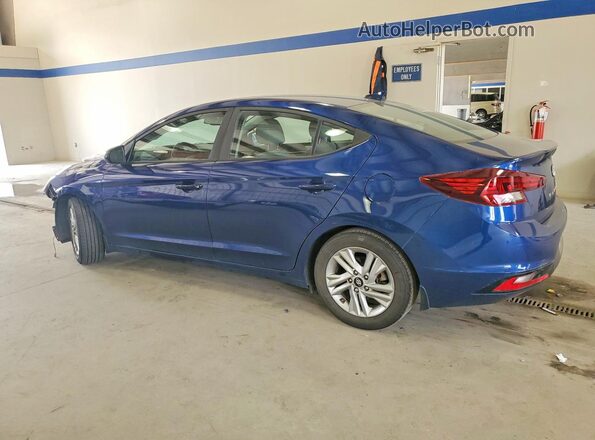 5NPD84LF0LH629914 2020 HYUNDAI ELANTRA Blue Trasero izquierdo