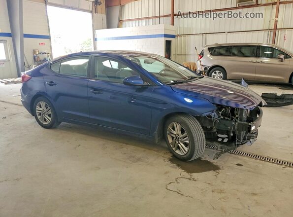 5NPD84LF0LH629914 2020 HYUNDAI ELANTRA Blue Delantero derecho