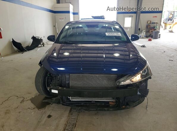 5NPD84LF0LH629914 2020 HYUNDAI ELANTRA Blue Vista frontal