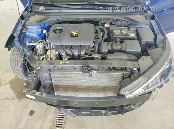 5NPD84LF0LH629914 2020 HYUNDAI ELANTRA Blue Vista interior trasera