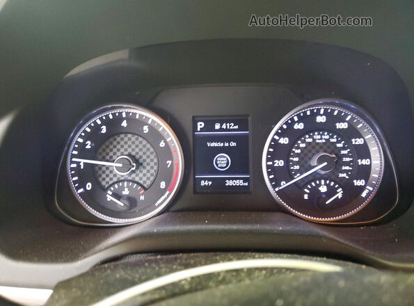 5NPD84LF0LH629914 2020 HYUNDAI ELANTRA Blue Vista del cuadro de instrumentos