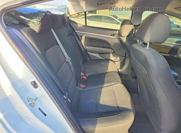 5NPD84LF0LH632974 2020 HYUNDAI ELANTRA White Rear seats view