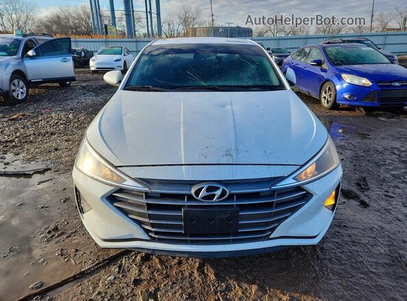 5NPD84LF0LH632974 2020 HYUNDAI ELANTRA White Front view