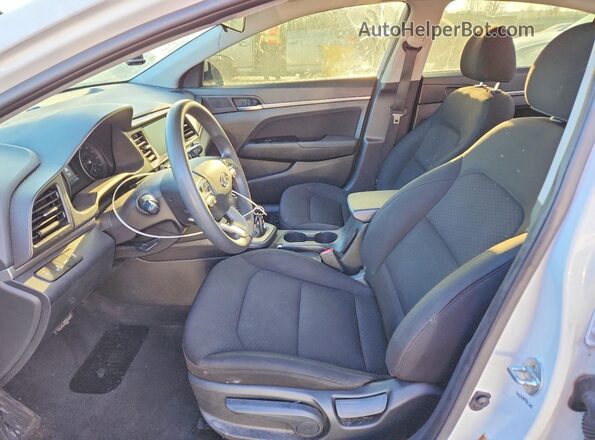 5NPD84LF0LH632974 2020 HYUNDAI ELANTRA White Front interior view