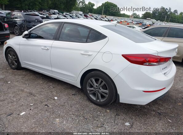 5NPD84LF1HH000931 2017 HYUNDAI ELANTRA Белый Задняя левая четверть