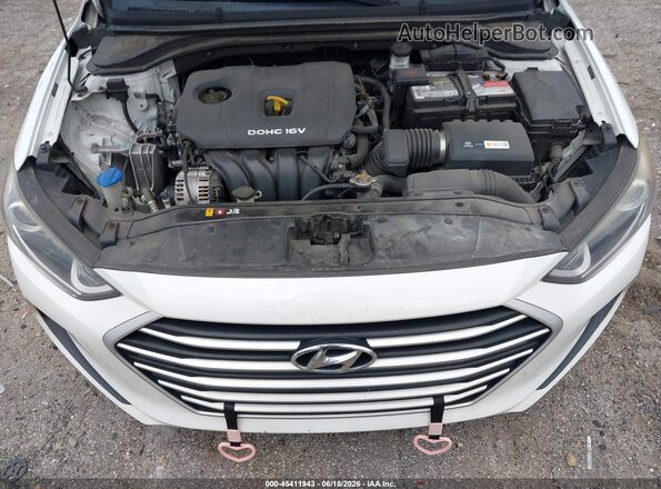 5NPD84LF1HH000931 2017 HYUNDAI ELANTRA Белый Вид сзади
