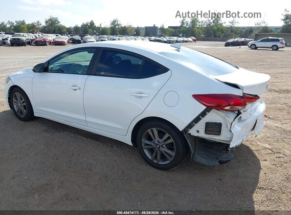 5NPD84LF1HH011136 2017 HYUNDAI ELANTRA White Հետևի ձախ