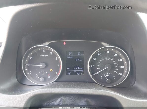 5NPD84LF1HH011136 2017 HYUNDAI ELANTRA White Հետևի նստատեղերի տեսք