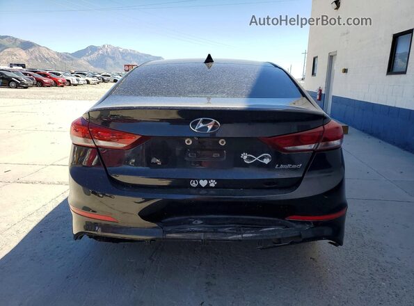 5NPD84LF1HH024405 2017 HYUNDAI ELANTRA Черный 