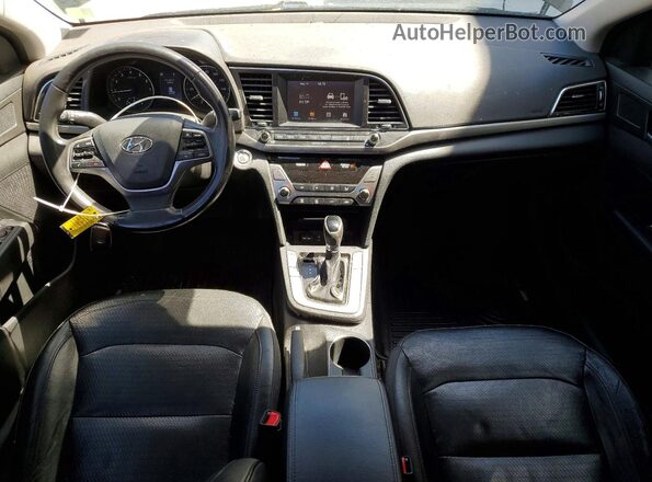 5NPD84LF1HH024405 2017 HYUNDAI ELANTRA Черный 